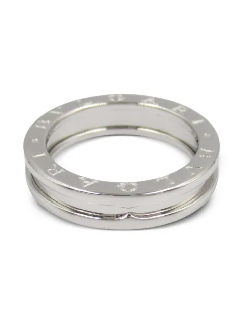 Bvlgari Pre-Owned 2010s 18K white gold B-zero1 Ring