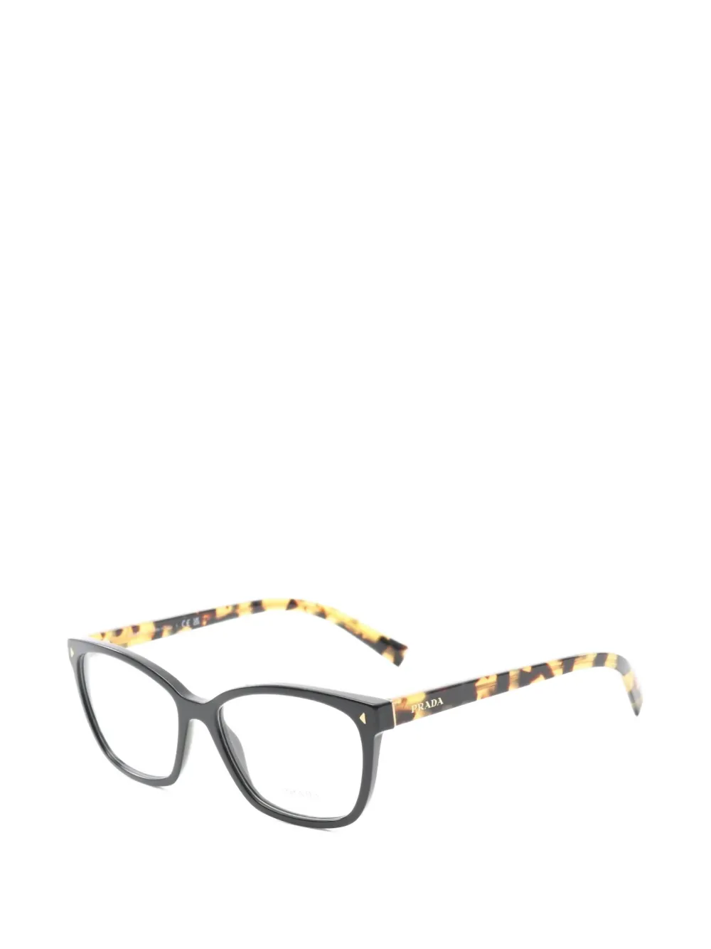Prada Pre-Owned 2010s tortoiseshell-effect glasses | Image 2