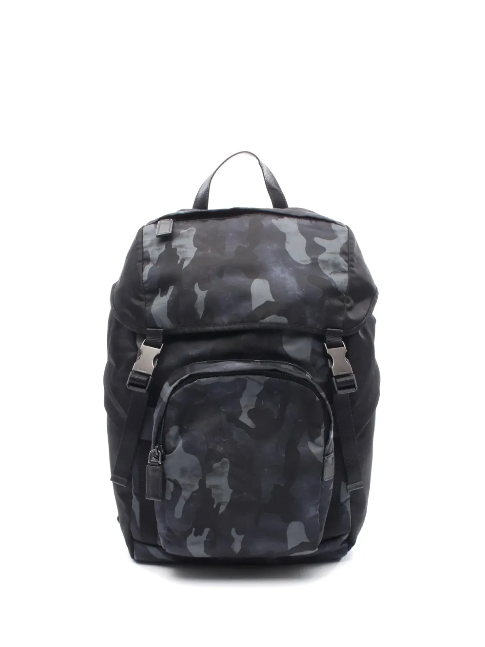Prada Pre-Owned 00s camouflage backpack | Black | Image 1