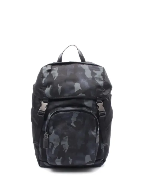 Prada Pre-Owned 00s camouflage backpack