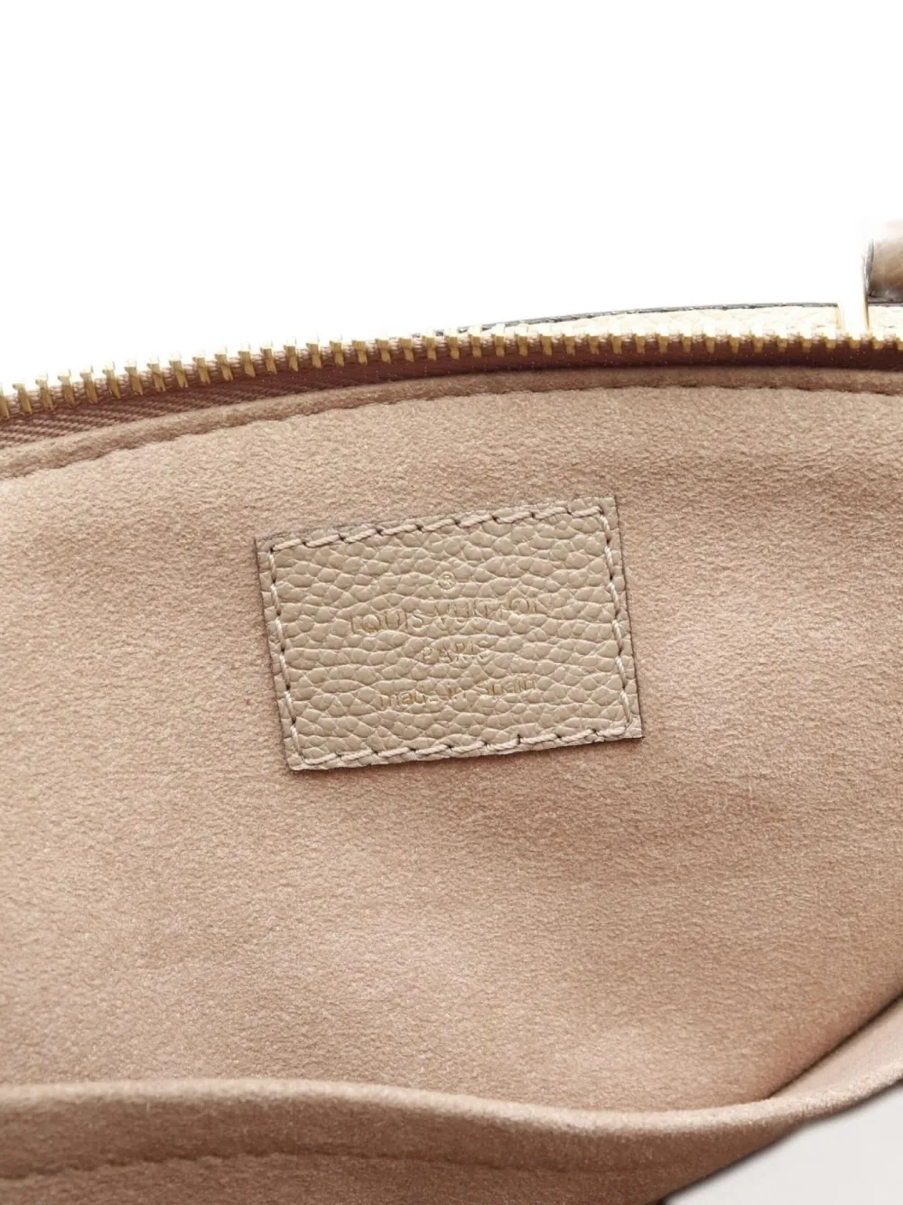 Pre-owned Louis Vuitton 2021 Petit Palais Pm Two-way Handbag In Neutral