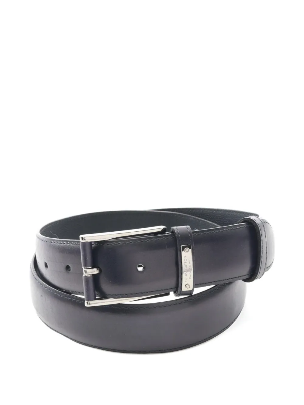 Louis Vuitton Pre-Owned ceinture en cuir (2016) | bleu | Image 1