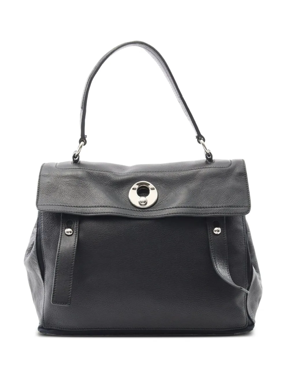 Pre-owned Saint Laurent 200s Muse Shoulder Bag In Black