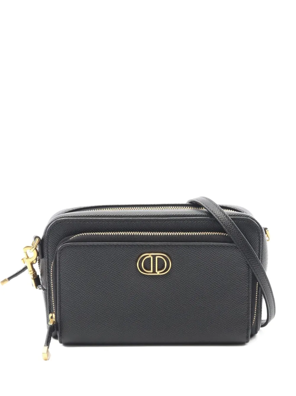 Christian Dior Pre-Owned 2010s Karo Double Pouch shoulder bag | Black | Image 1