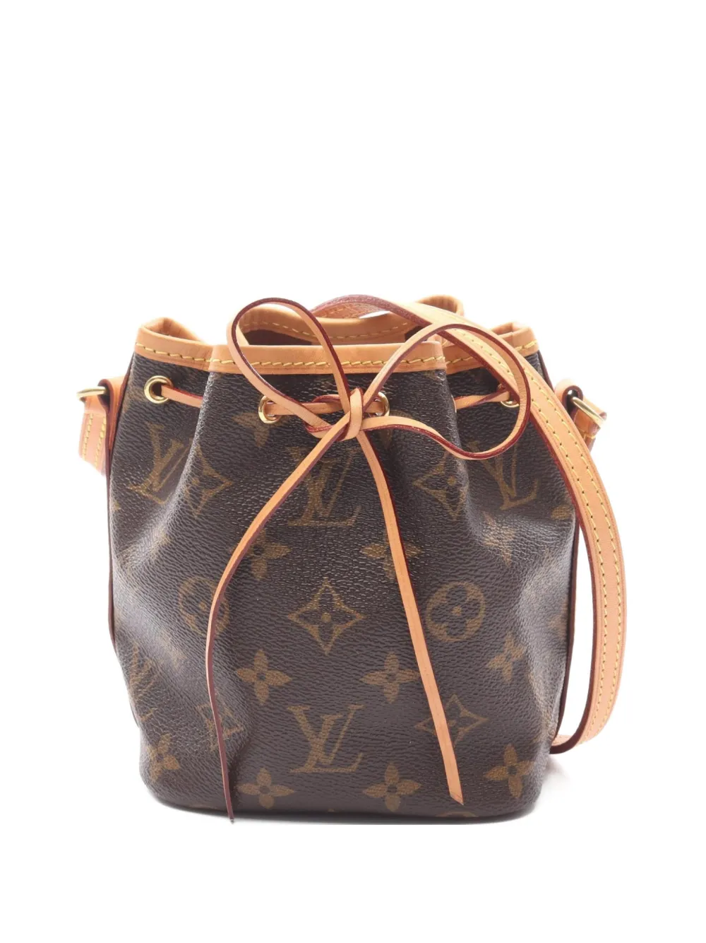 Louis Vuitton Pre-Owned 2017 ナノ ノエ バケットバッグ - ブラウン Louis Vuitton Pre-Owned 2017 ナノ ノエ バケットバッグ - ブラウン