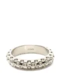 Hermès Pre-Owned 2000s Dot scarf ring - Silver