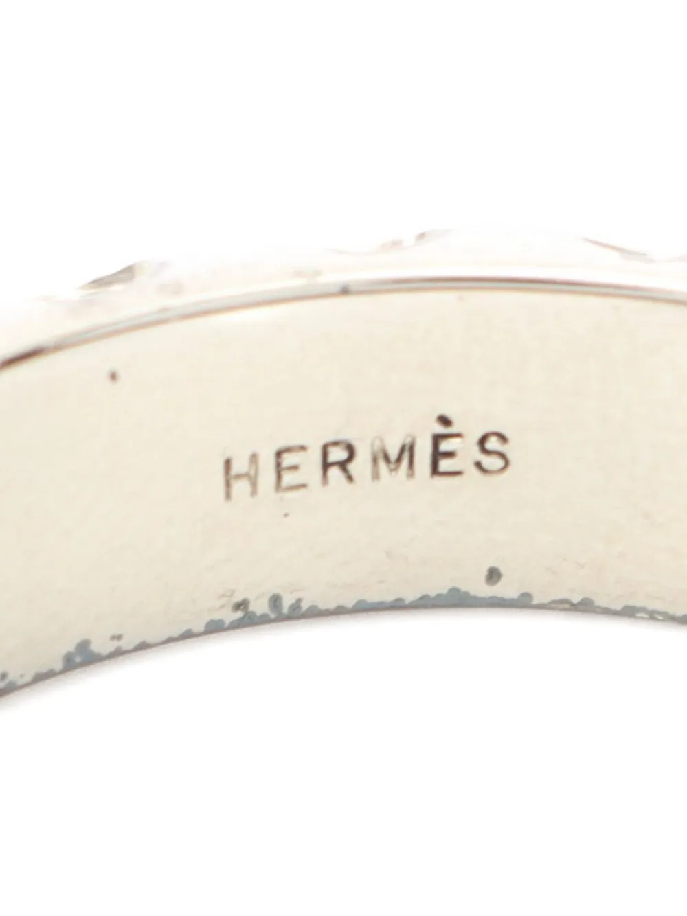 Hermès Pre-Owned 2000s Dot scarf ring | Image 2