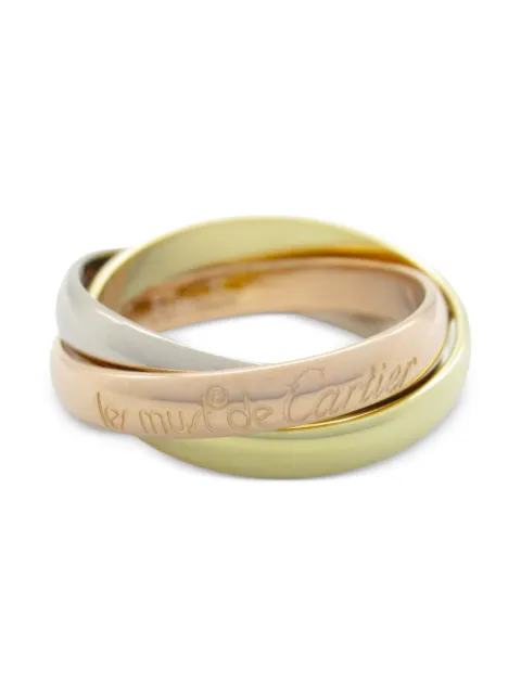 Cartier 2010s 18K gold Trinity ring