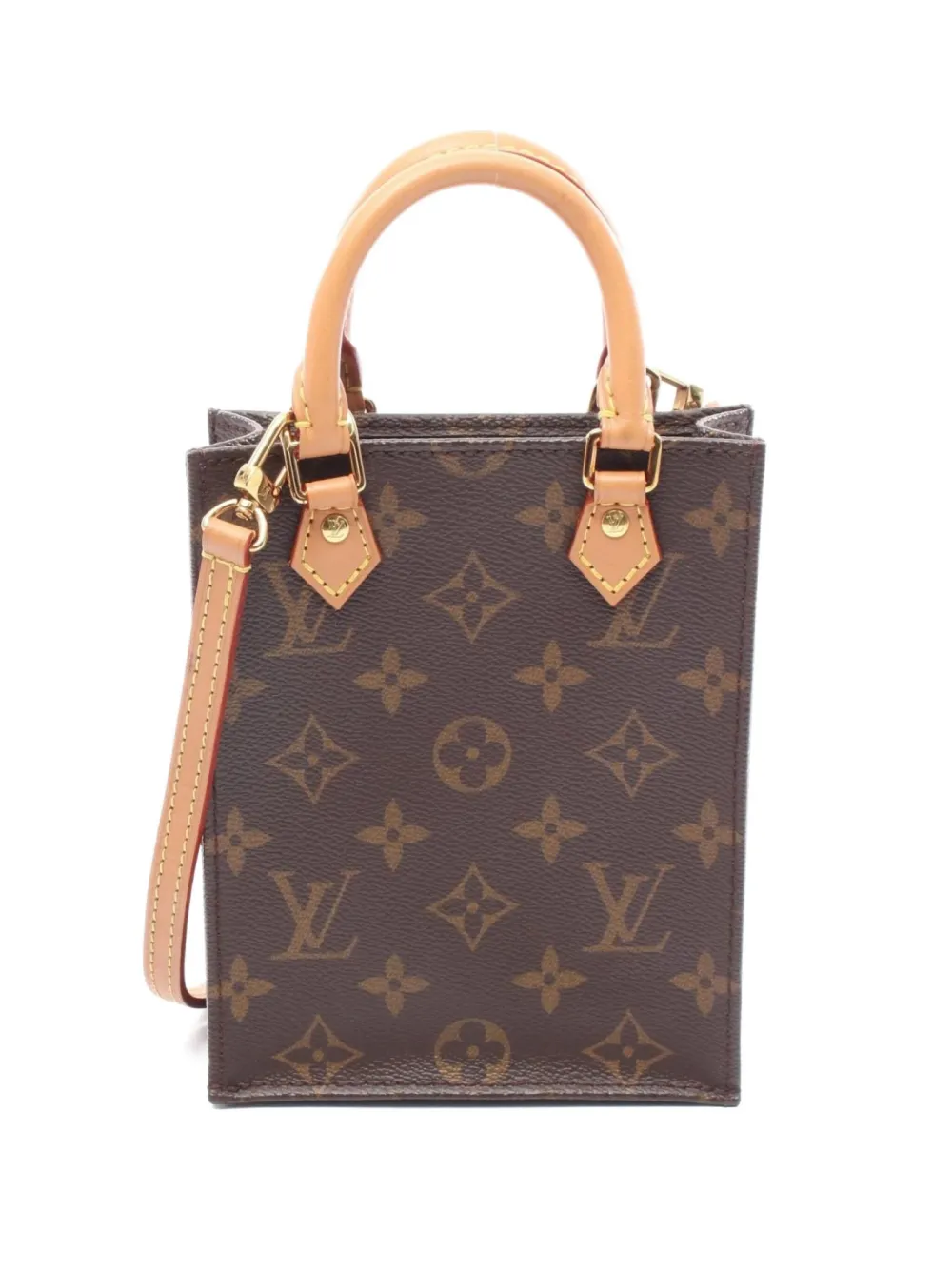 Louis Vuitton Pre-Owned 2020 Sac Plat monogram handbag - Marrone