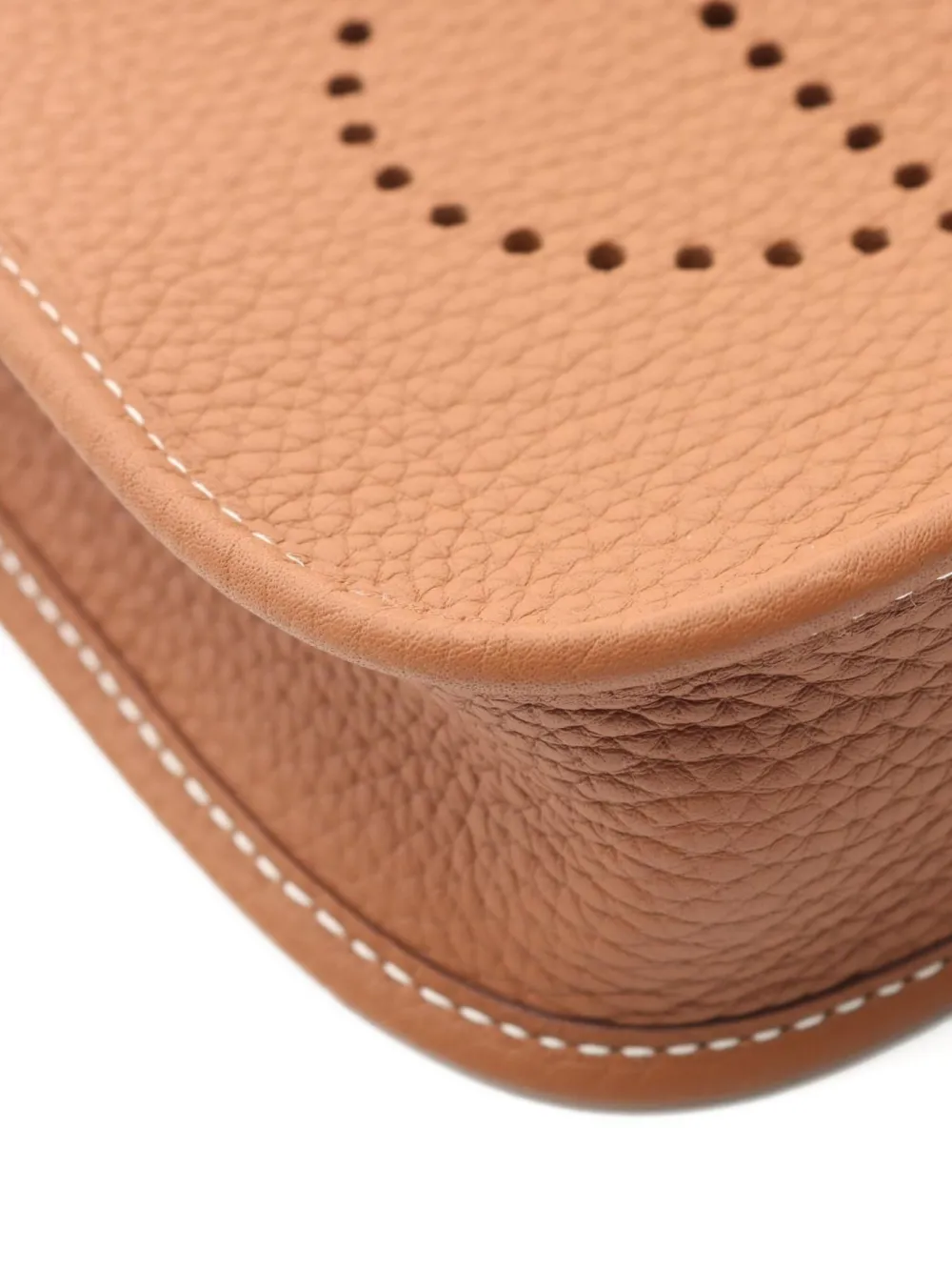 Pre-owned Hermes 2024 Evelyn Tpm Shoulder Bag In Brown