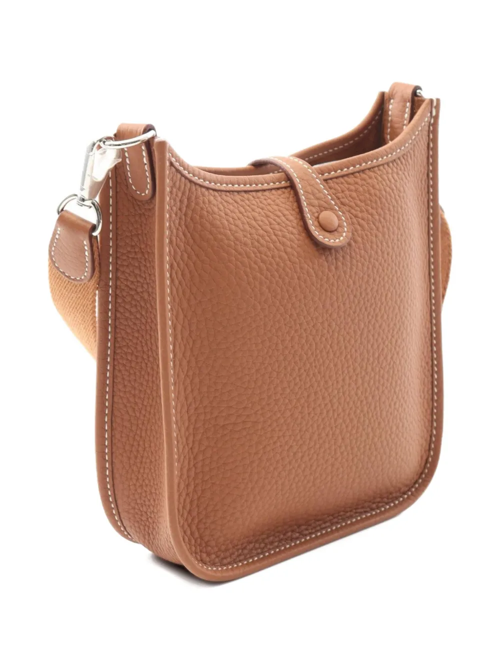 Pre-owned Hermes 2024 Evelyn Tpm Shoulder Bag In Brown