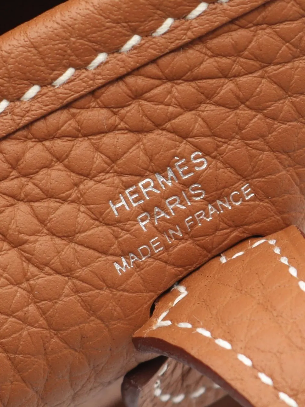 Pre-owned Hermes 2024 Evelyn Tpm Shoulder Bag In Brown