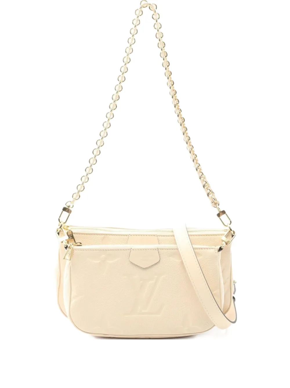 Louis Vuitton Pre-Owned 2021 ポシェット アクセソワール ショルダーバッグ - ニュートラル Louis Vuitton Pre-Owned 2021 ポシェット アクセソワール ショルダーバッグ - ニュートラル