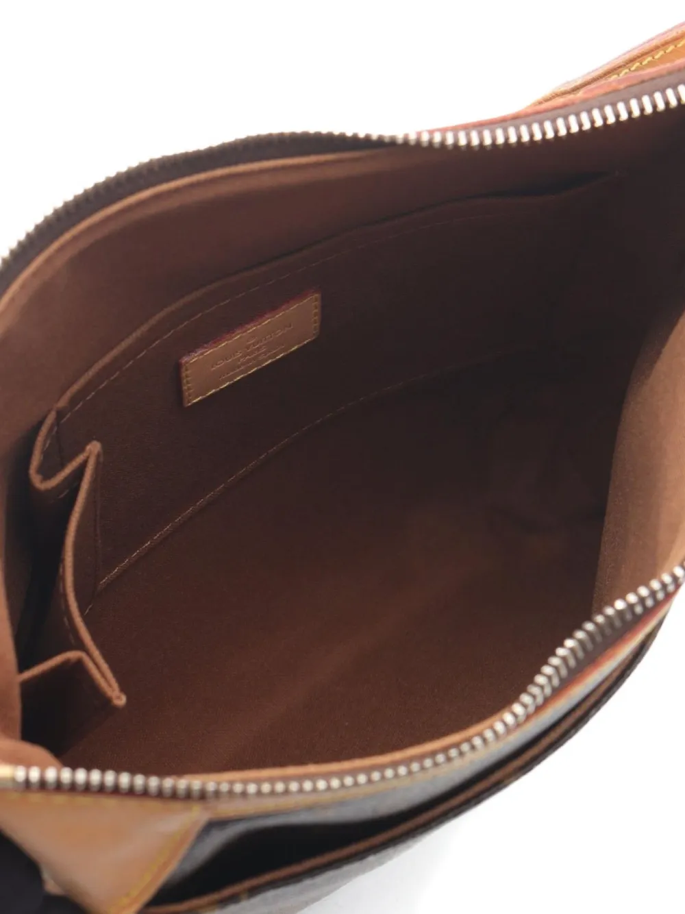 Pre-owned Louis Vuitton 2008 Odeon Pm Shoulder Bag In Brown