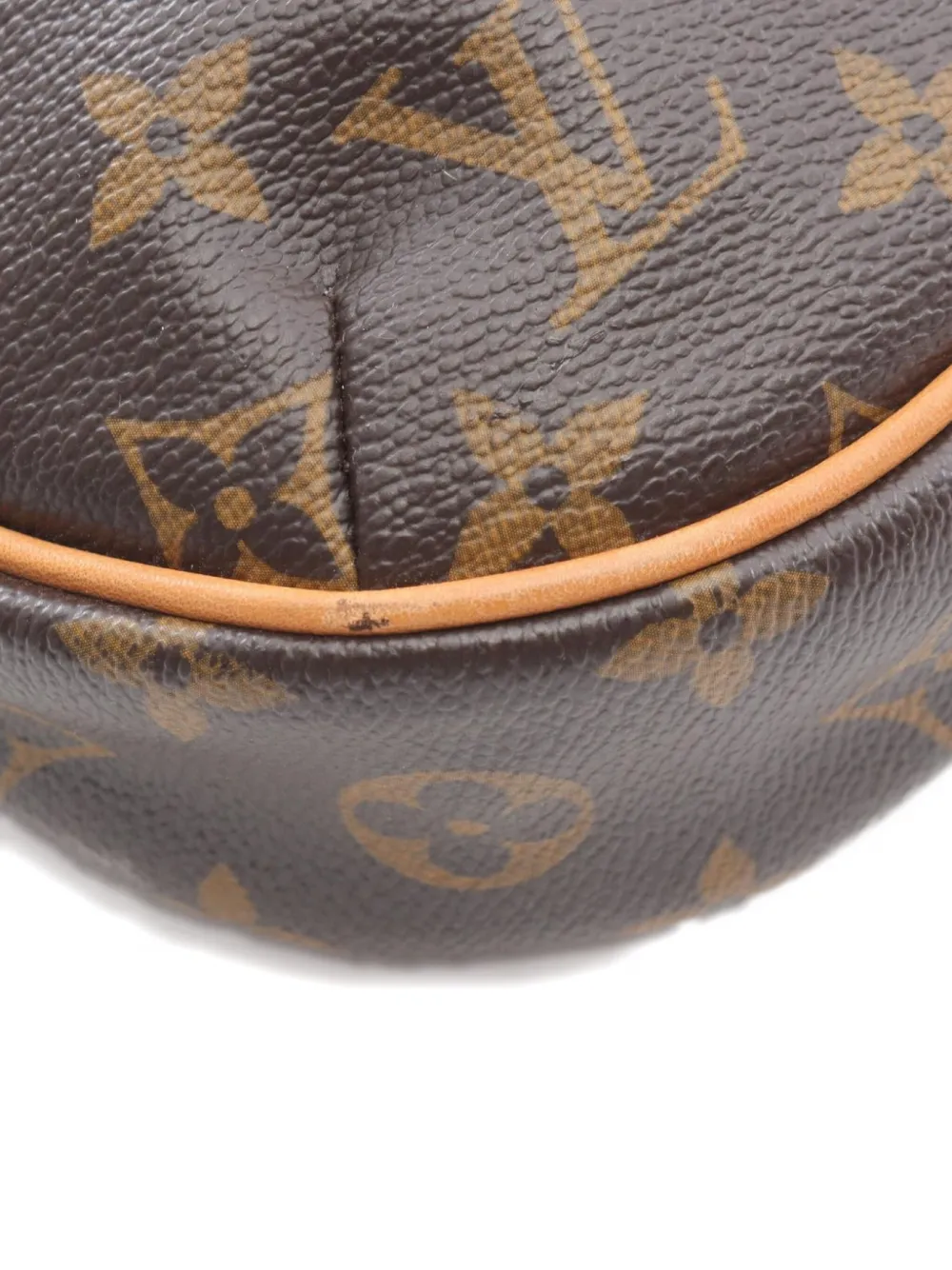 Pre-owned Louis Vuitton 2008 Odeon Pm Shoulder Bag In Brown