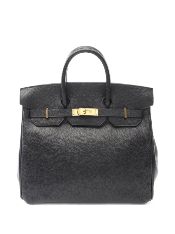 Hermès Pre-Owned 2000 Haut à Courroies Tote Bag Black