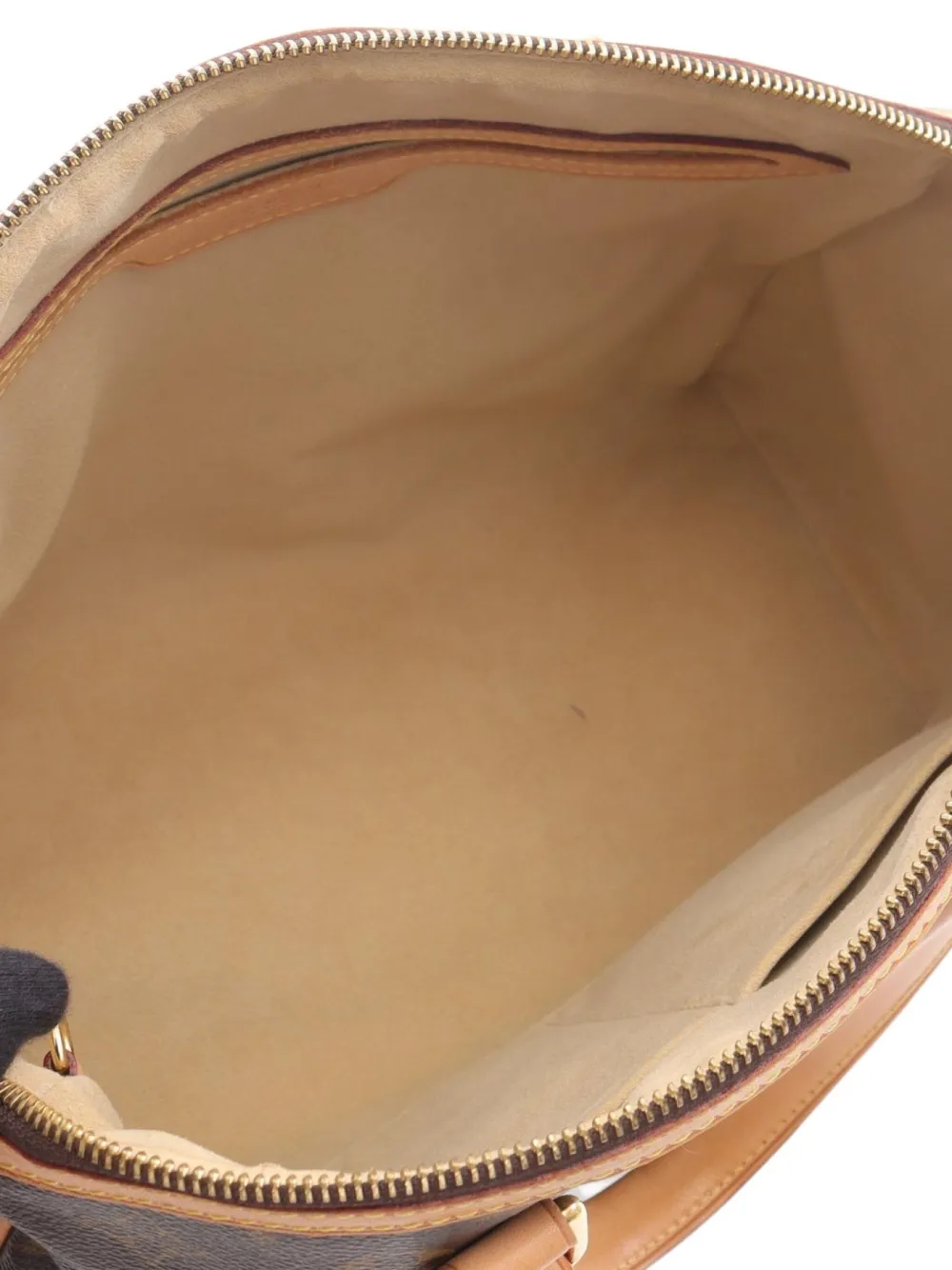 Pre-owned Louis Vuitton 2010 Monogram Retiro Pm Handbag In Brown