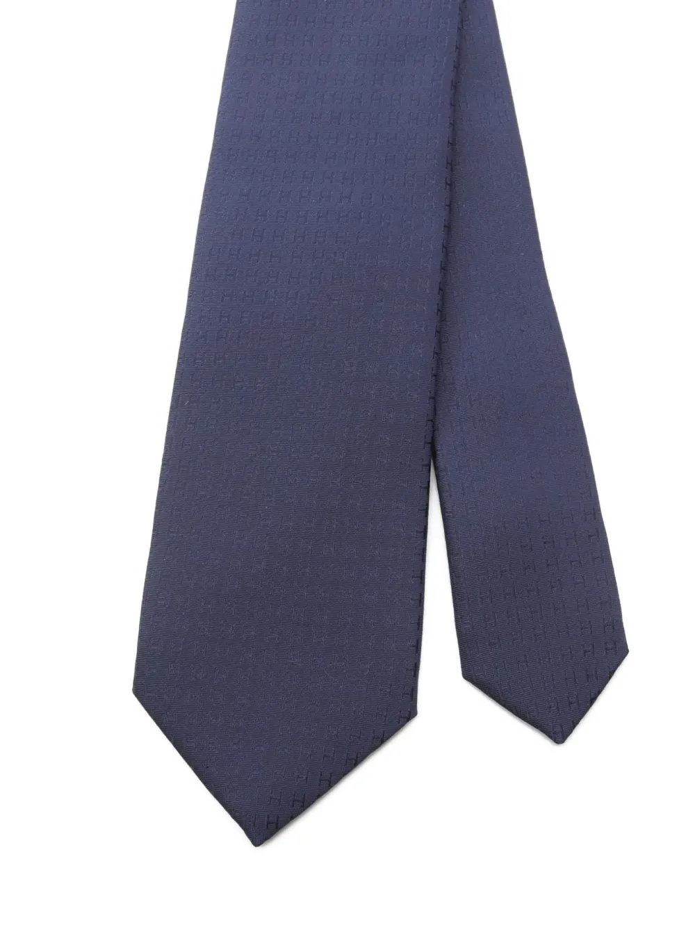 Hermès Pre-Owned 2020s H pattern silk tie | Image 2