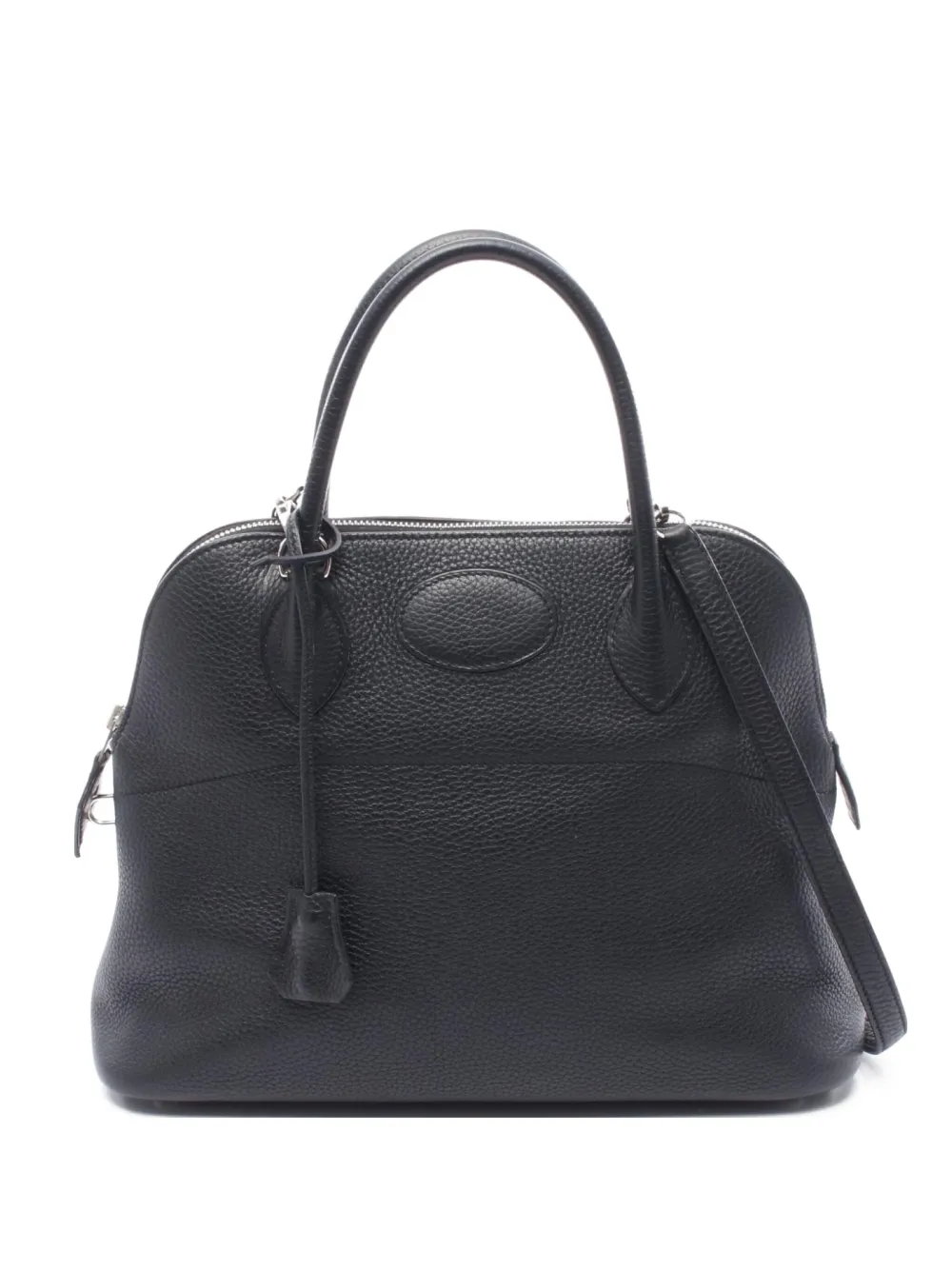 Pre-owned Hermes 2016 Bolide 31 Two-way Handbag In Black
