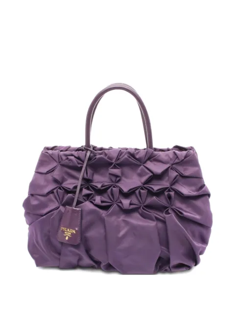 Prada Pre-Owned 2000s ruffled handbag