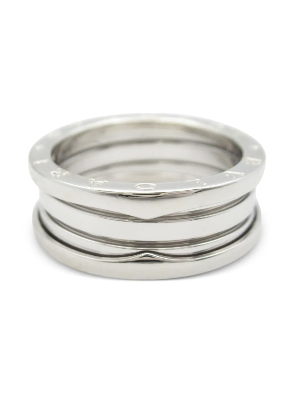 Bvlgari Pre-Owned 2010s 18K white gold B.zero1 ring | Women | Image 2