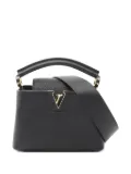 Louis Vuitton Pre-Owned 2021 mini Capucine leather handbag - Black