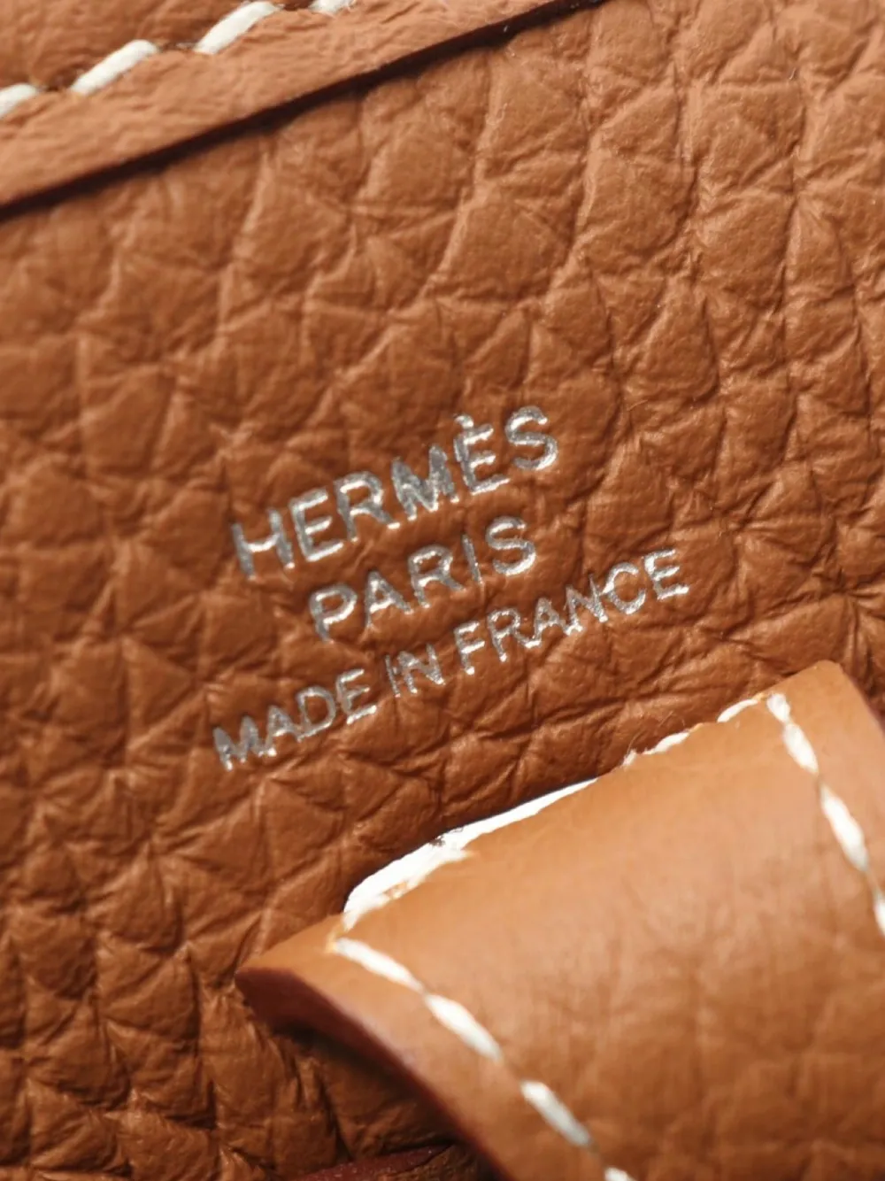 Pre-owned Hermes 2024 Evelyn Tpm Shoulder Bag In Brown