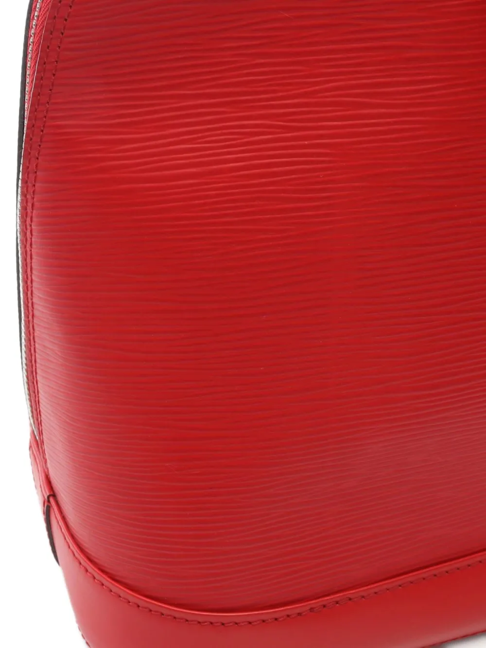 Pre-owned Louis Vuitton 2014 Alma Mm Handbag In Red