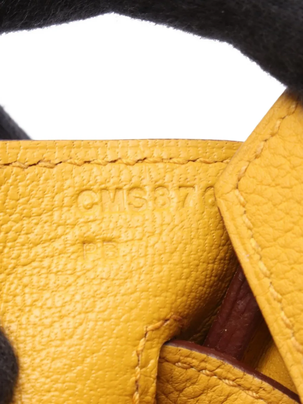 Pre-owned Hermes 2018 Birkin 30 Tote Bag In Yellow