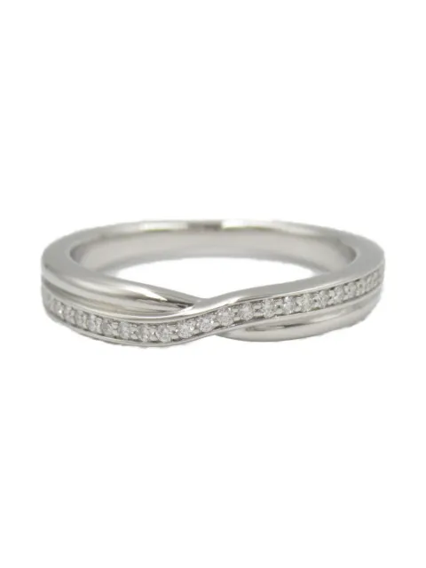 Harry Winston 2010s platinum Drist One Row diamond ring