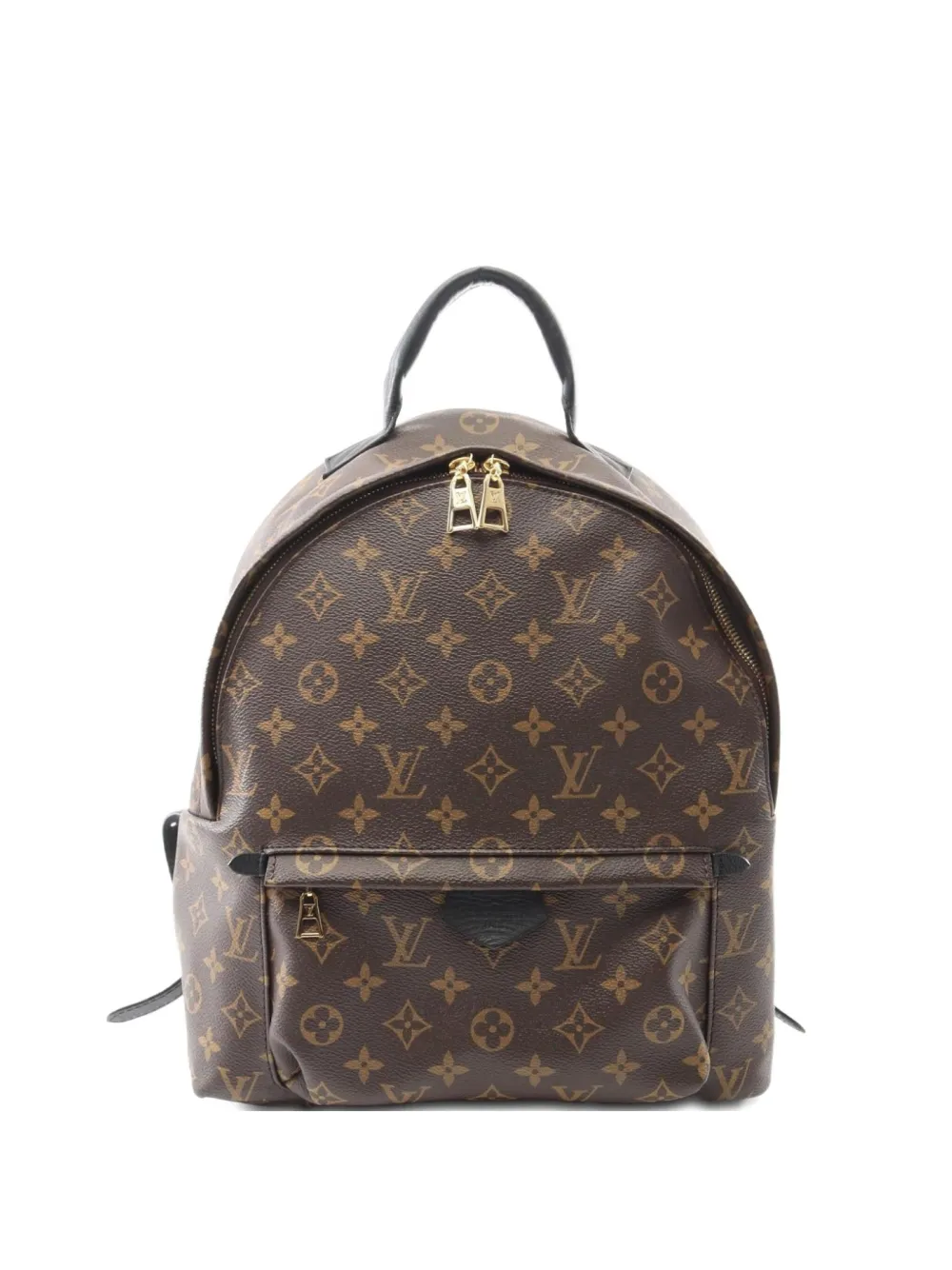 Pre-owned Louis Vuitton 2018 Palm Springs Mm Backpack In Brown