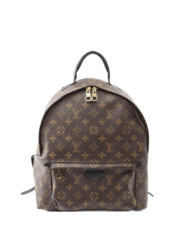 Louis Vuitton Pre-Owned 2018 Palm Springs MM Backpack | Brown