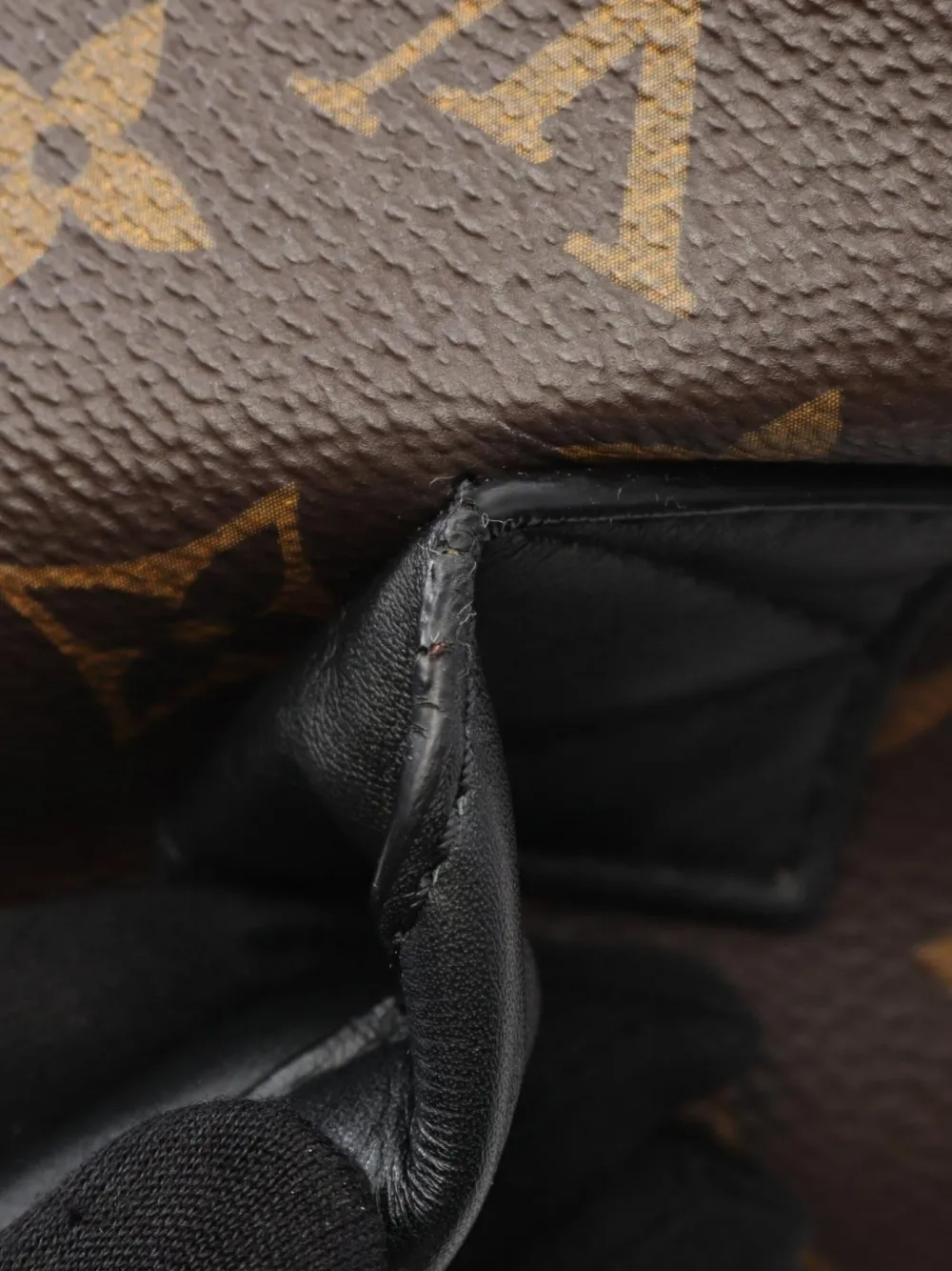 Pre-owned Louis Vuitton 2018 Palm Springs Mm Backpack In Brown