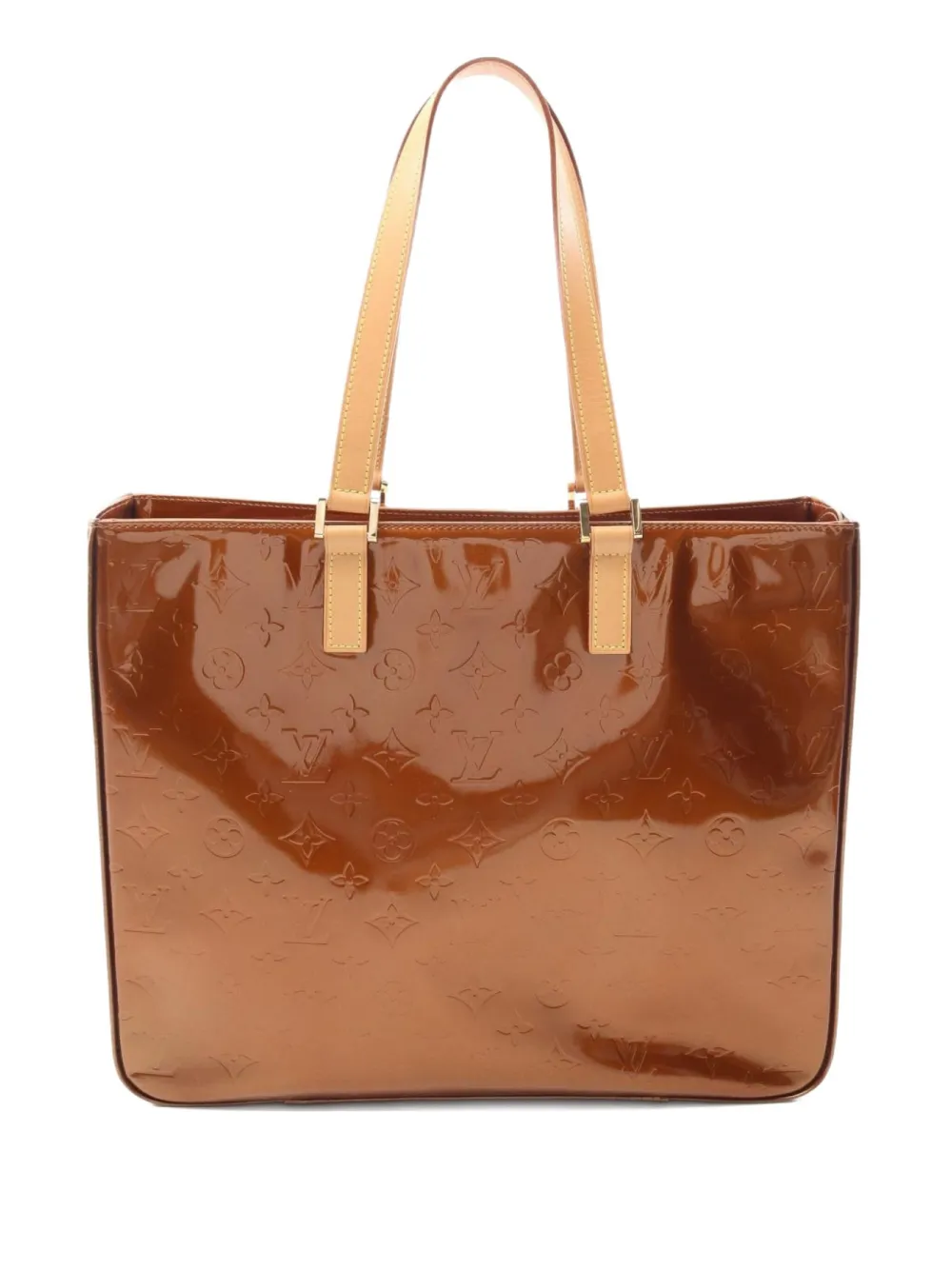 Louis Vuitton Pre-Owned 2001 Columbus Monogram Vernis tote bag | Brown | Image 1