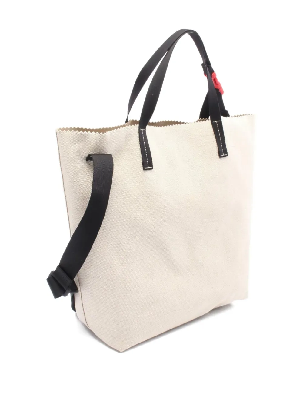 Pre-owned Marni 2010s Canvas Tote Bag In Neutral