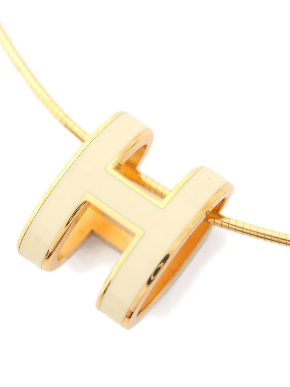 Hermès Pre-Owned 2000s Pop H-shaped necklace | Image 2