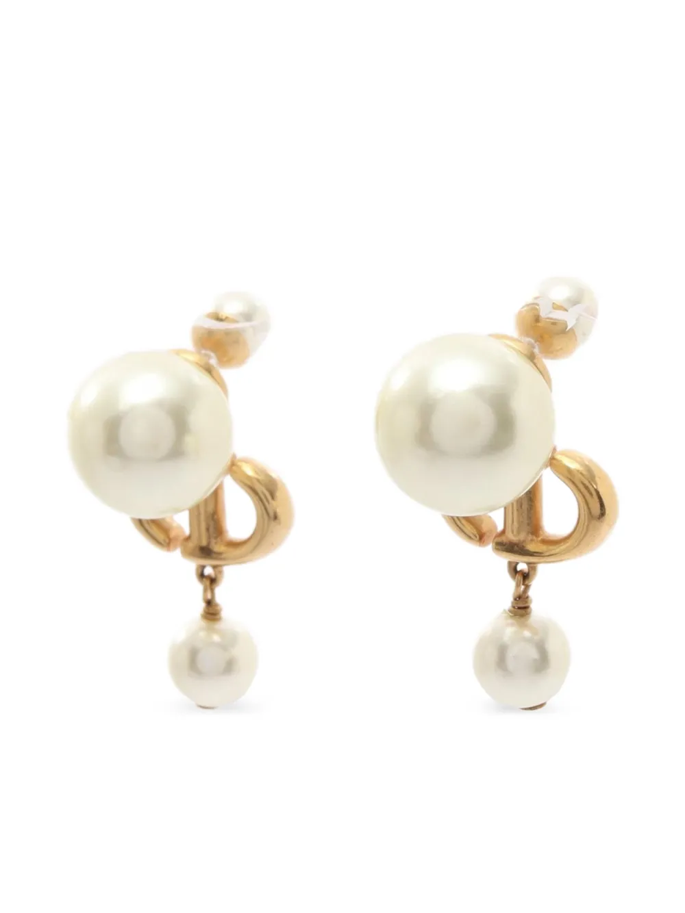 Christian Dior Pre-Owned 2010s Tribales tribal earrings | Image 2