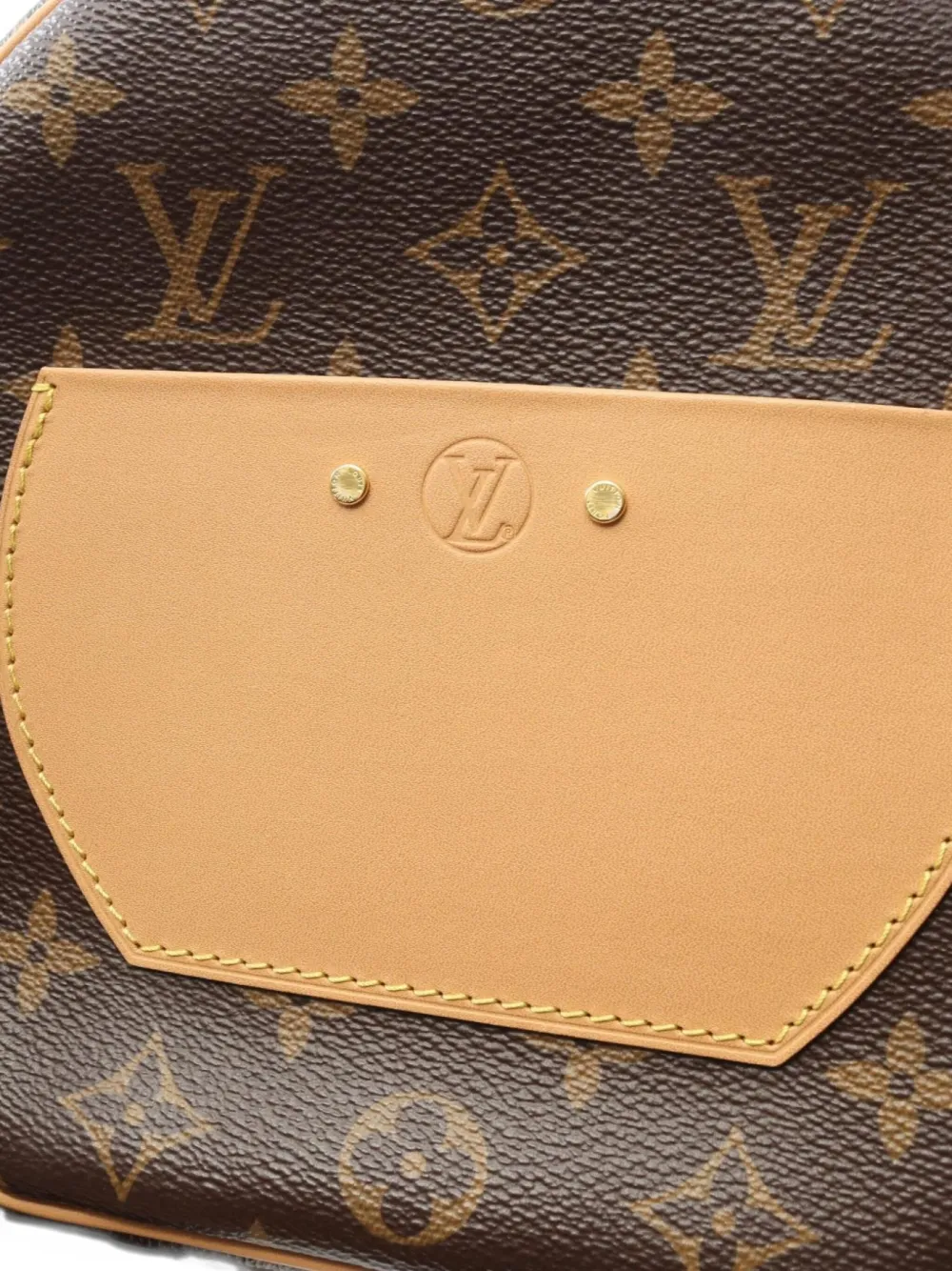 Pre-owned Louis Vuitton 2021 Monogram Supple Mm Shoulder Bag In Brown