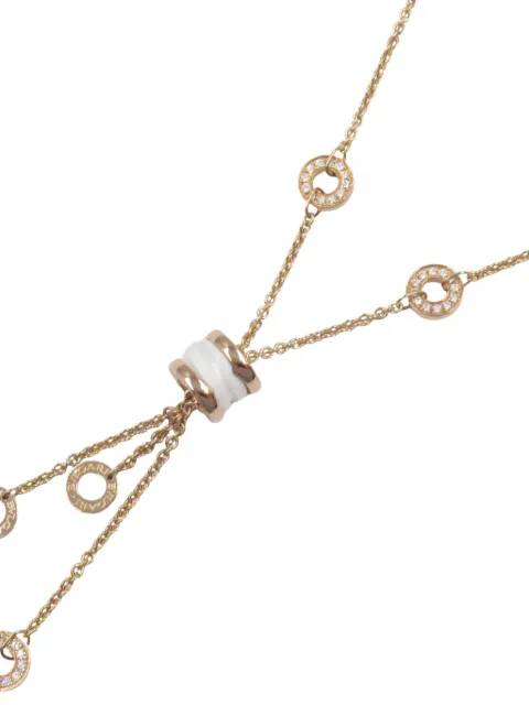 Bvlgari Pre-Owned collar B.zero1 en oro rosa de 18kt 2010 con diamante