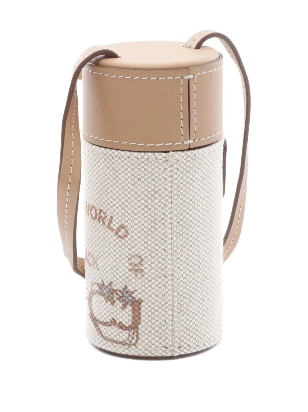 Pre-owned Dior X Travis Scott 2010s Nano Cactus Jack Shoulder Bag In Neutral