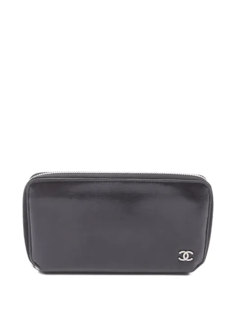 CHANEL Pre-Owned 2006-2008 round zip wallet