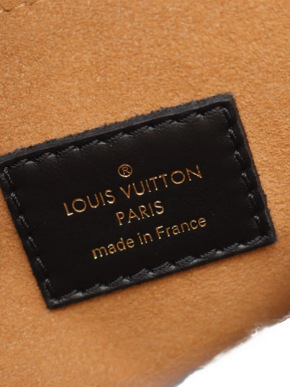 Pre-owned Louis Vuitton 2010s On My Side Mm Monogram Tote Bag In Black
