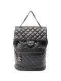 CHANEL Pre-Owned 2015-2016 matelasse backpack - Black