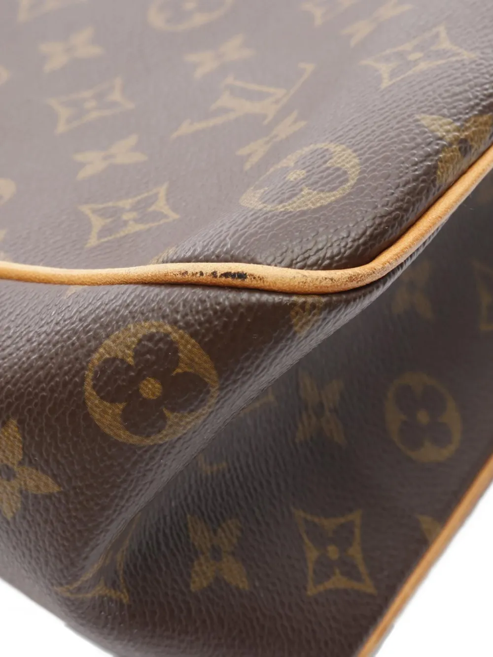 Pre-owned Louis Vuitton 2005 Multi-priest Monogram Tote Bag In Brown
