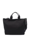 Prada Pre-Owned 2010s Canapa embossed-logo handbag - Black