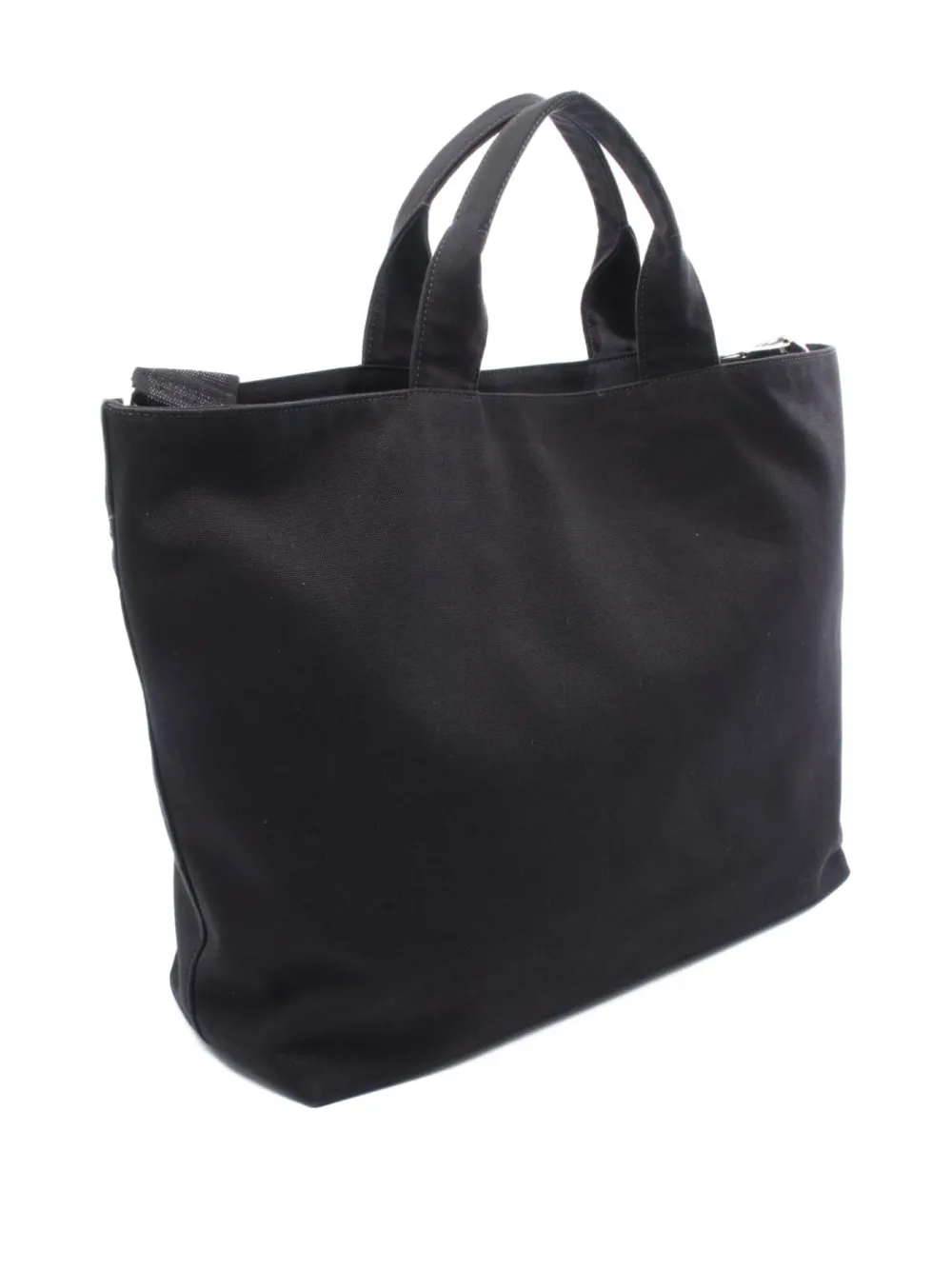 Prada Pre-Owned 2010s Canapa embossed-logo handbag | Image 2