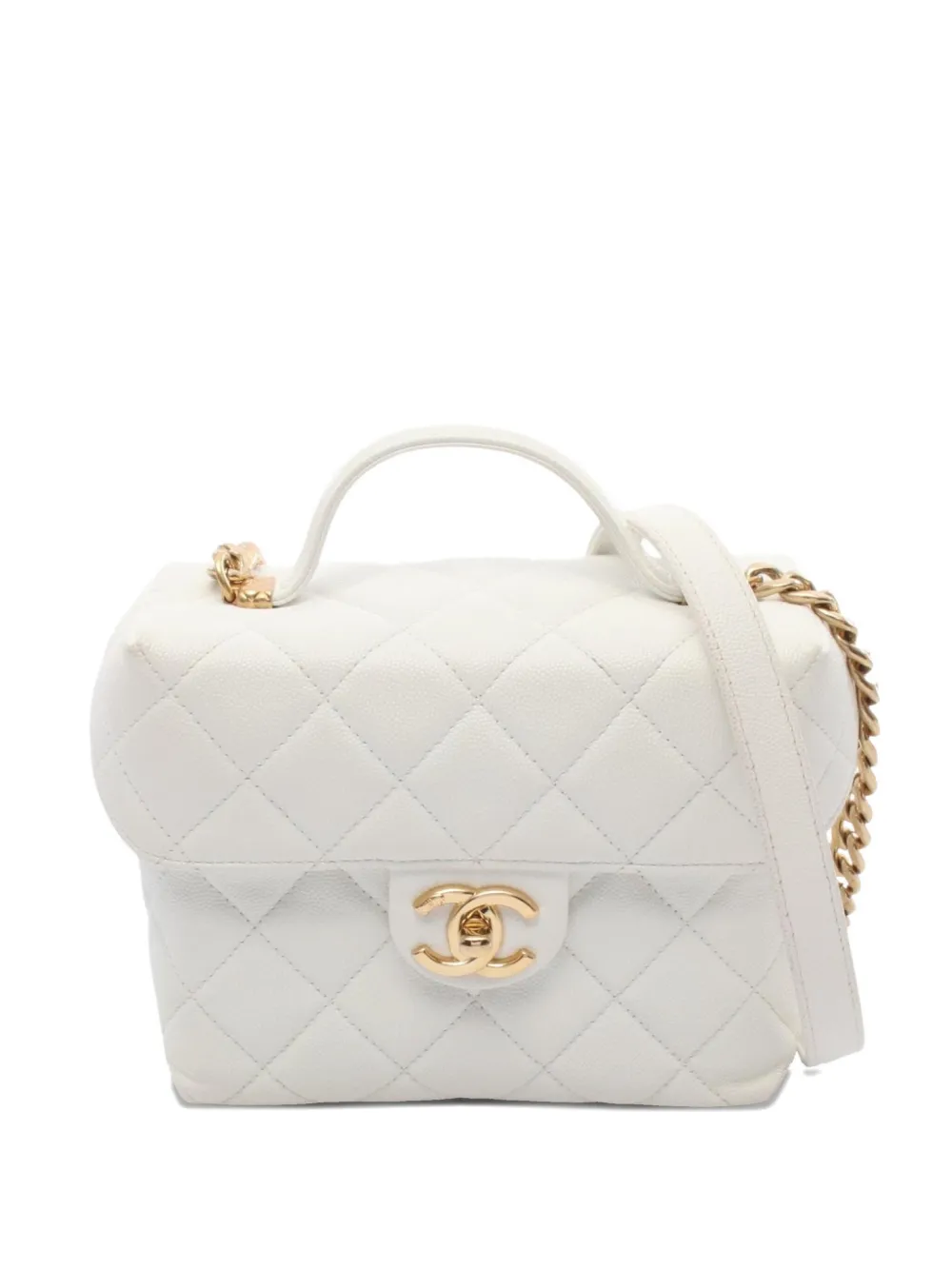 CHANEL Pre-Owned 2021 Matelasse shoulder bag | White | Image 1