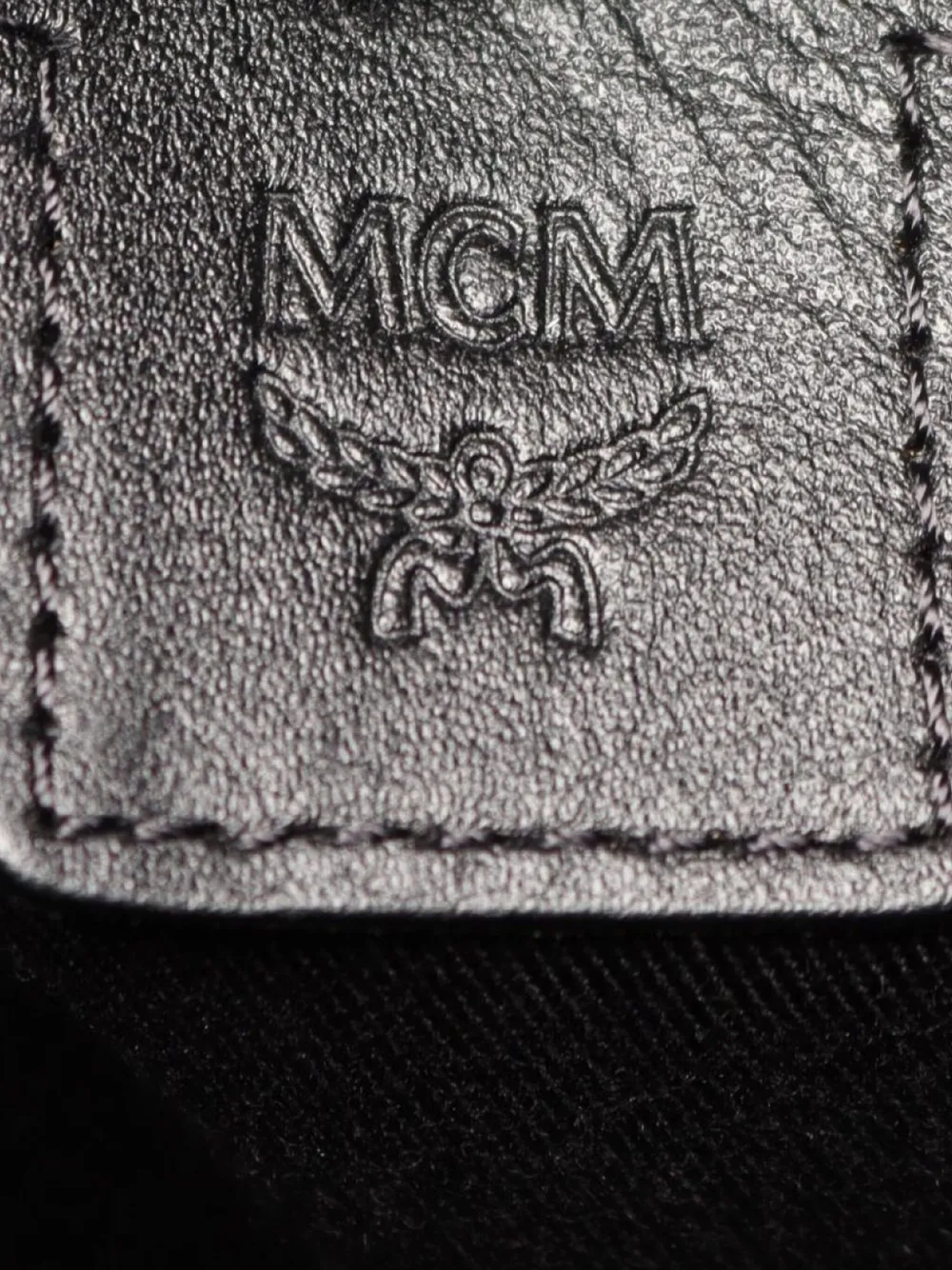 Pre-owned Mcm 2010s Roll-top Logo-pattern Shoulder Bag In Brown