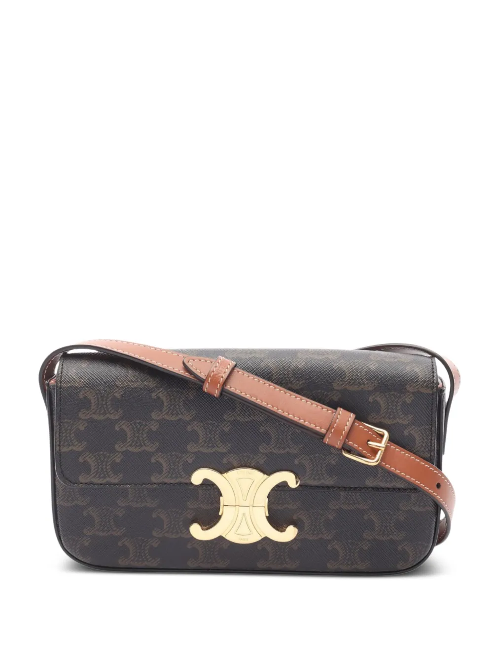Celine Pre-Owned 2010s Claude shoulder bag | Brown | Image 1