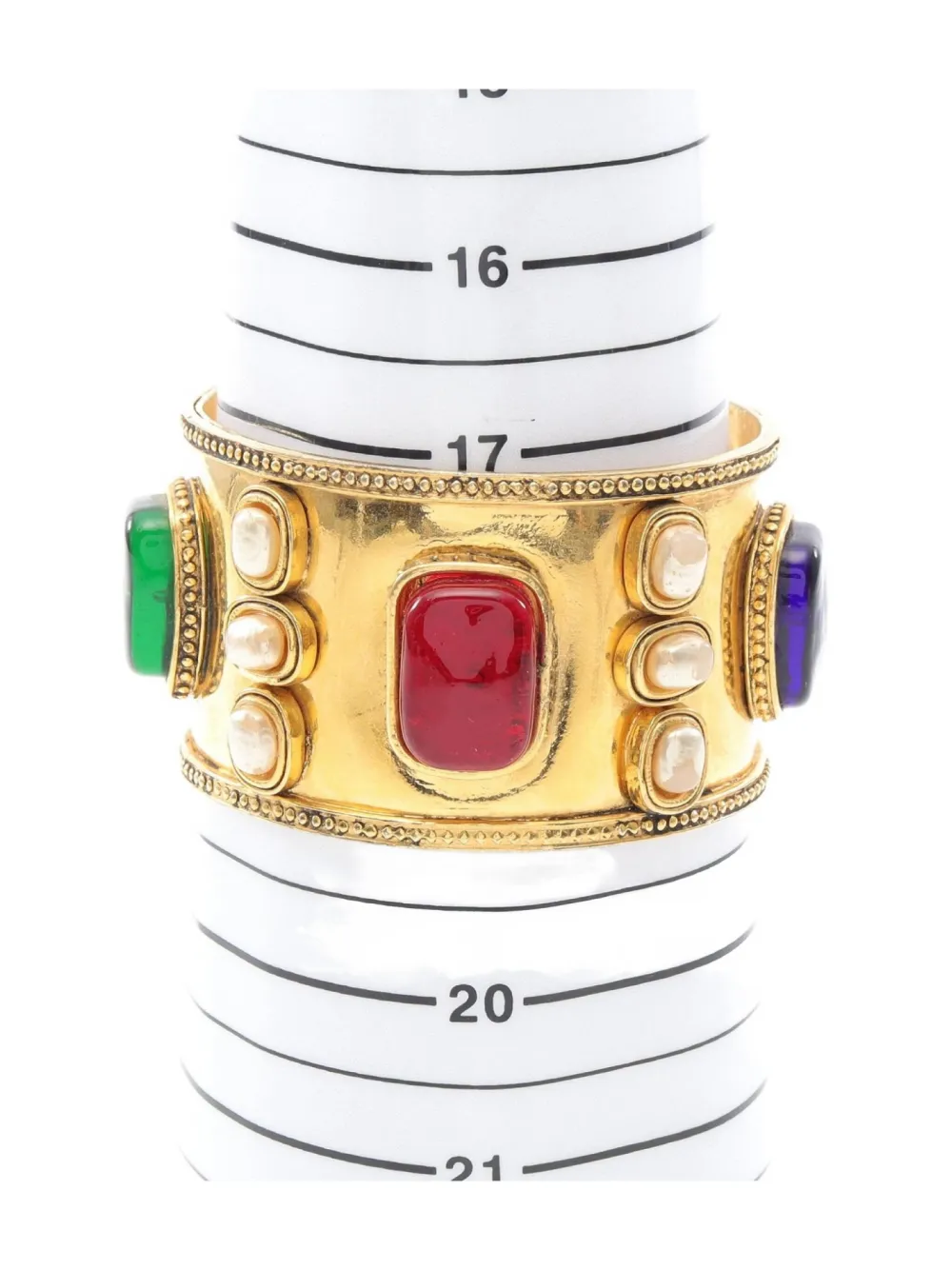 CHANEL Pre-Owned 1980s stone-set bangle | Image 2